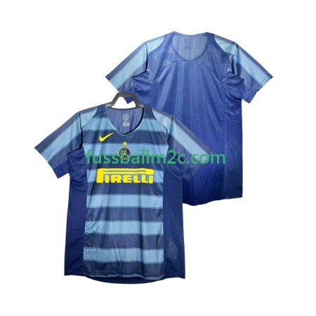 Fußballtrikots Inter Mailand 2004 Retro Ausweich Trikotsatz 2005 Fußballtrikots Inter Mailand 2004 Retro Ausweich Trikotsatz 2005
